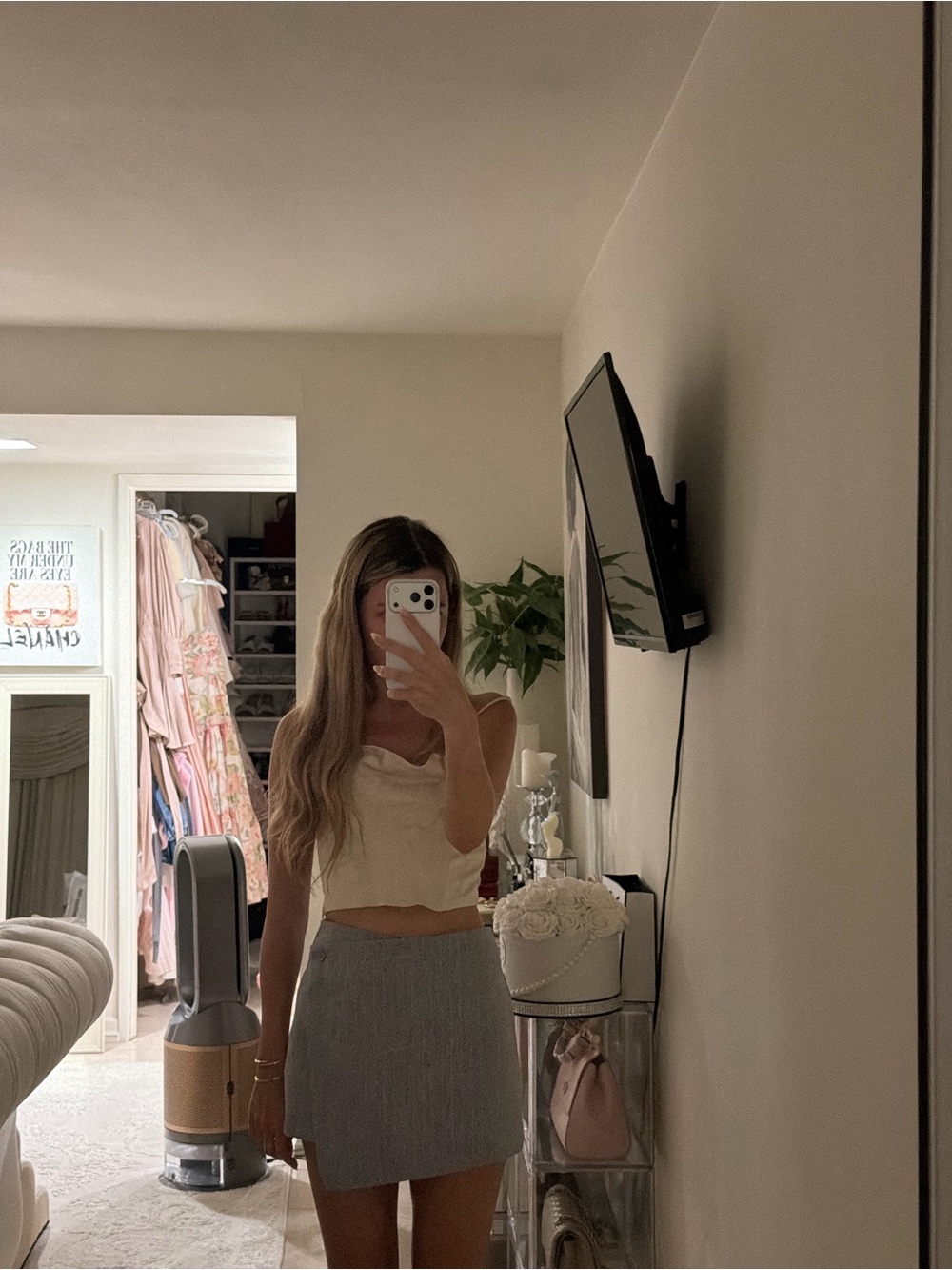 Satin Top H&M new with tags XS